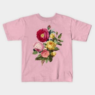Rose Bouquet Kids T-Shirt